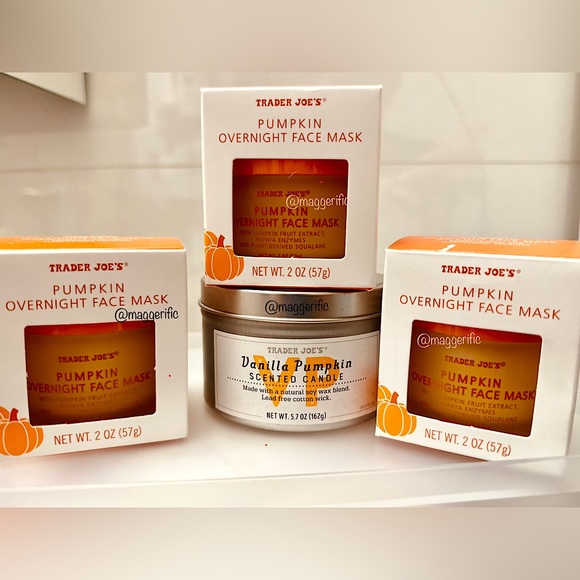 trader joe's Other - Trader Joe’s Pumpkin Overnight Face Mask